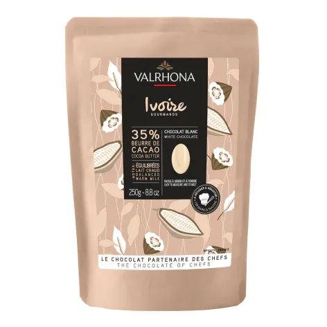 Valrhona Ivoire Indulgent White Chocolate